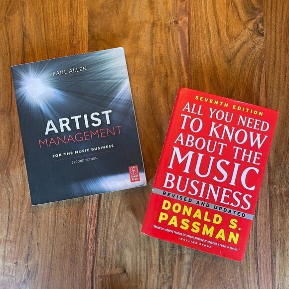 Artist Management/ Music Business Books Set of 2 📚 - Picture 1 of 4